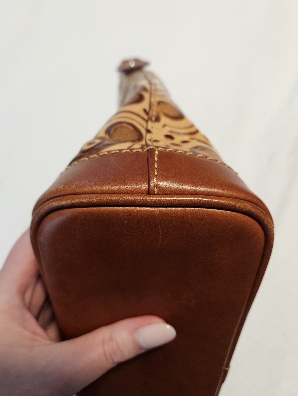 Dooney & Bourke Disney Embossed Mickey Mouse Ears Crossbody Bag - Picture 8 of 9